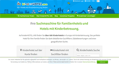 Desktop Screenshot of kinderhotel.info